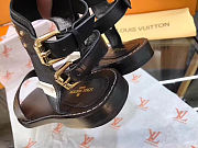 Colestore Louıs Vuitton Gladiator Flat Sandals - 5