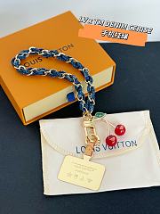Colestore Louis Vuitton LV x TM Denim Cerise Phone Holder - 1