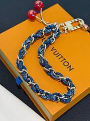 Colestore Louis Vuitton LV x TM Denim Cerise Phone Holder - 5