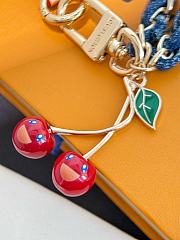 Colestore Louis Vuitton LV x TM Denim Cerise Phone Holder - 4