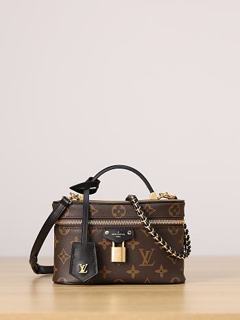 Colestore Louis Vuitton Vanity Chain Pouch Monogram Reverse Canvas 19x11.5x6.5cm