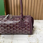 Colestore Goyard Bonbonnière bag Burrgundy 30×10.5×12cm - 3