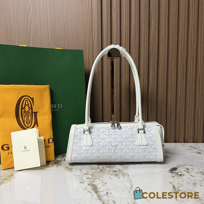 Colestore Goyard Bonbonnière bag White 30×10.5×12cm - 1