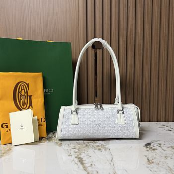 Colestore Goyard Bonbonnière bag White 30×10.5×12cm