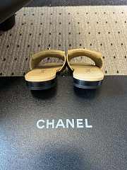 Colestore Chanel Mules Shiny Calfskin  Beige - 2