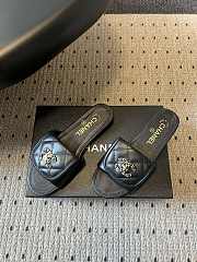 Colestore Chanel Mules Shiny Calfskin  Black - 6