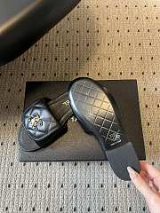 Colestore Chanel Mules Shiny Calfskin  Black - 2