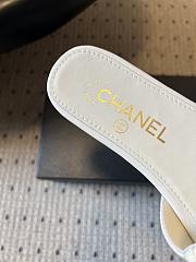 Colestore Chanel Mules Cotton  Beige - 5