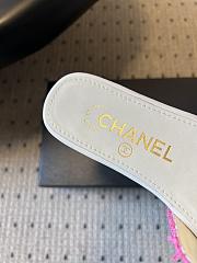 Colestore Chanel Mules Tweed Pink - 5