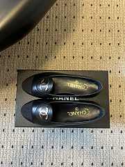 Colestore Chanel Moccasins Calfskin & Grosgrain Black  - 2