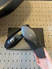 Colestore Chanel Moccasins Calfskin & Grosgrain Black  - 6