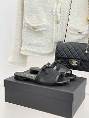 Colestore Chanel Mules Mesh Black - 1