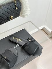 Colestore Chanel Mules Mesh Black - 2