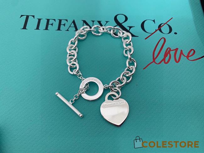 Colestore Tiffany & Co. Heart Tag Toggle Bracelet - 1