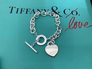 Colestore Tiffany & Co. Heart Tag Toggle Bracelet - 1