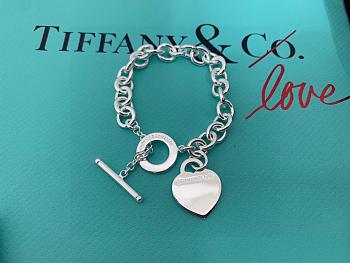 Colestore Tiffany & Co. Heart Tag Toggle Bracelet