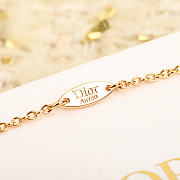 Colestore Dior Star Charm Necklace In Rose Gold With Pavé Crystal Details - 6