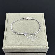 Colestore Van Cleef & Arpels Diamond Tennis Bracelet With Alhambra Clover Motif - 1