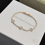 Colestore Van Cleef & Arpels Alhambra Three-Motif Diamond Tennis Bracelet - 6