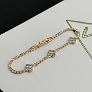 Colestore Van Cleef & Arpels Alhambra Three-Motif Diamond Tennis Bracelet - 5