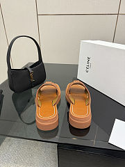 Colestore Celine Clea Mule In Calfskin Tan - 5