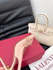 Colestore Valentino Garavani VLogo Slingback Pumps With Butterfly Appliqué Nude Pink - 3
