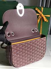 Colestore Goyard 233 Bag Burgundy 25x17x8cm - 5