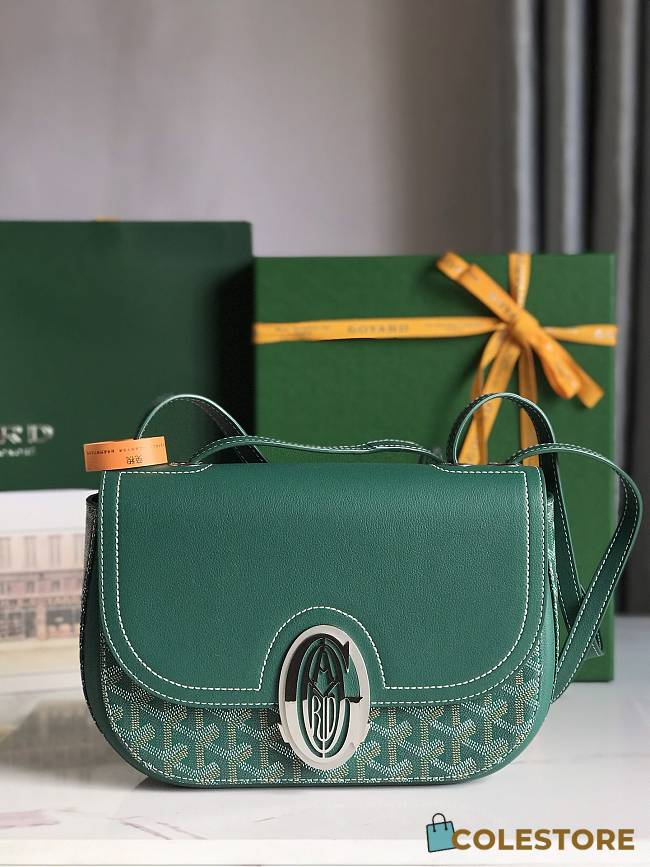 Colestore Goyard 233 Bag Green 25x17x8cm - 1