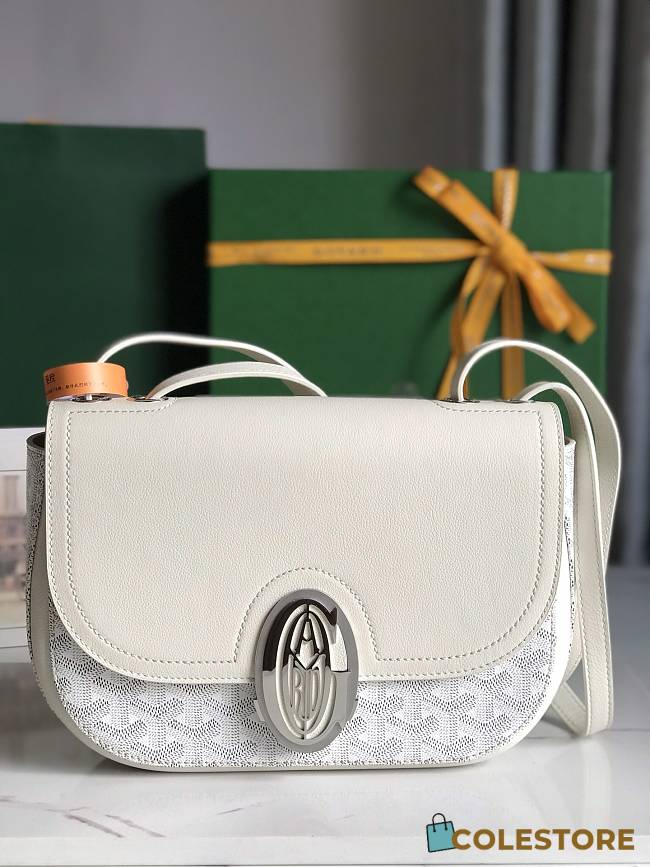 Colestore Goyard 233 Bag White 25x17x8cm - 1