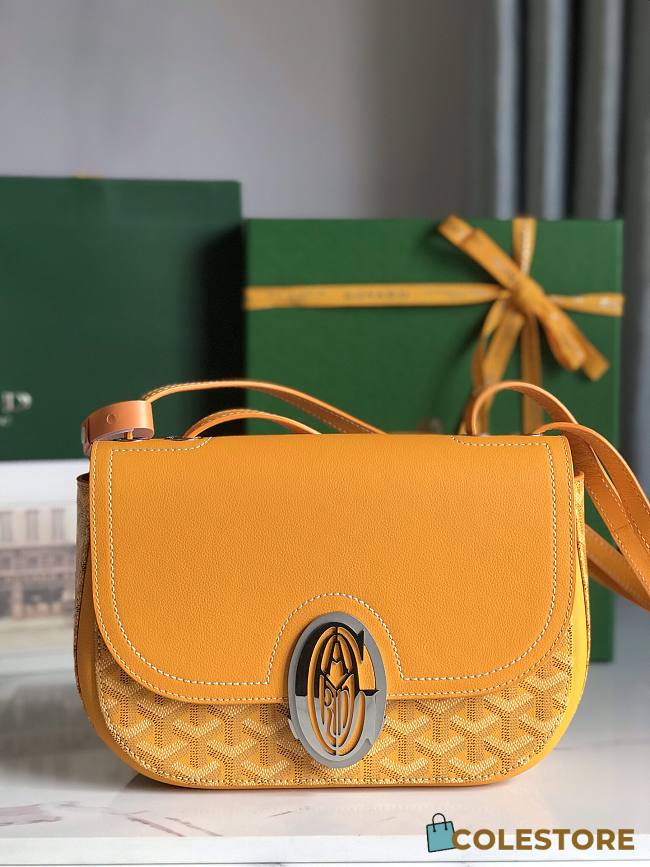 Colestore Goyard 233 Bag Yellow 25x17x8cm - 1
