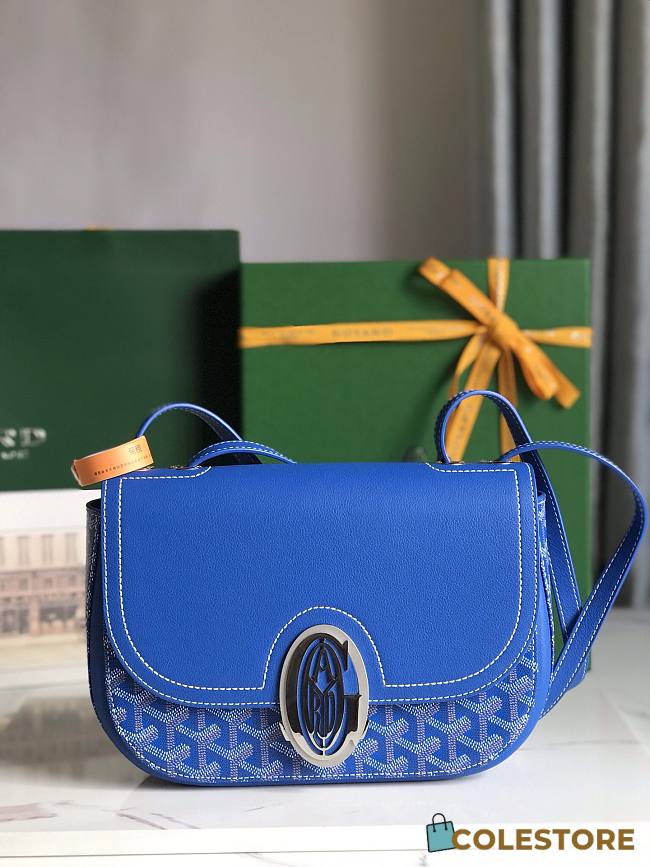 Colestore Goyard 233 Bag Blue 25x17x8cm - 1