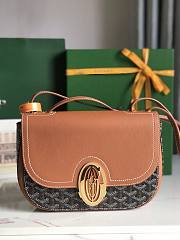 Colestore Goyard 233 Bag Black & Tan 25x17x8cm - 1