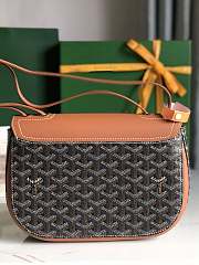 Colestore Goyard 233 Bag Black & Tan 25x17x8cm - 3