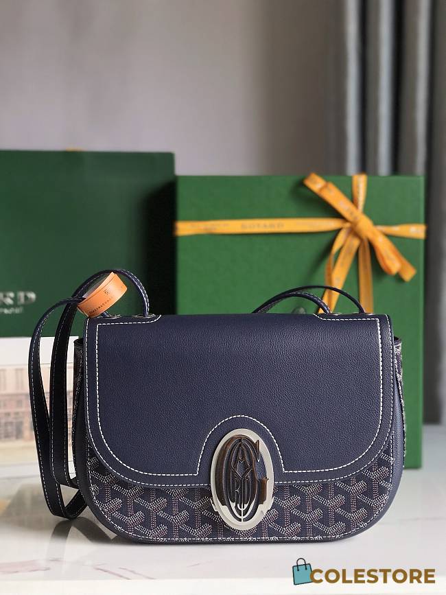 Colestore Goyard 233 Bag Navy Blue 25x17x8cm - 1