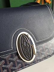 Colestore Goyard 233 Bag Navy Blue 25x17x8cm - 6