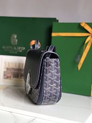 Colestore Goyard 233 Bag Navy Blue 25x17x8cm - 5