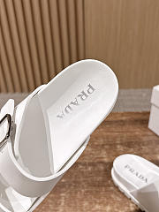 Colestore  Prada White Rubber Slides - 6