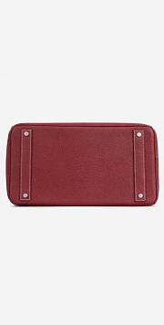 Colestore Hermes Birkin Hac 89 Wine Togo 40x30x21cm - 2