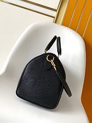 Colestore Louis Vuitton Speedy Soft 30 Epi Leather Black M25671 30 x 21 x 17 cm - 3