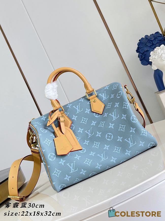 Colestore Louis Vuitton Speedy P9 Bandoulière 30 Blue  32 x 18 x 22.5cm - 1