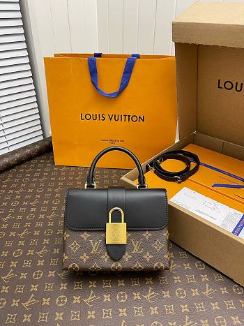 Colestore Louis Vuitton Locky BB Monogram Black 20x16x7.5cm
