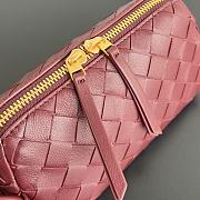 Colestore Bottega Veneta Intrecciato Concert Pouch in Barolo 18.5x11.5x8.5cm - 2