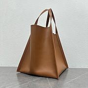 Colestore Celine Medium Cube Bag In Supple Calfskin Soft Tan 36x35.5x34cm - 3