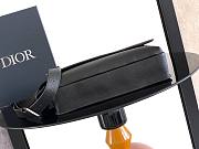Colestore  Dior CD Icon Messenger Bag with Flap Black Matte Grained Calfskin  32 x 23 x 9 cm - 5