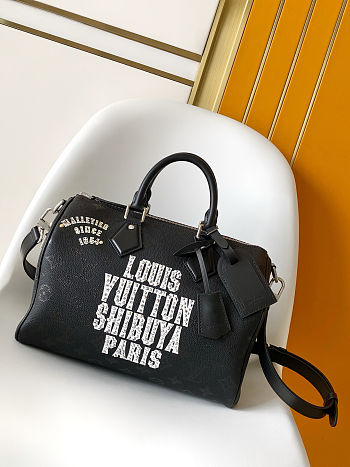 Colestore Louis Vuitton Speedy P9 Bandoulière 30 Shibuya Black 32 x 22.5 x 18 cm