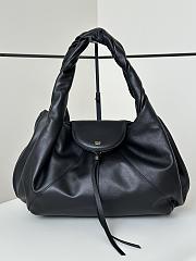Colestore Fendi Spy Leather Black 48x20x22cm - 1