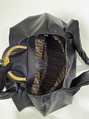 Colestore Fendi Spy Leather Black 48x20x22cm - 6