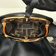 Colestore Fendi Spy Leather Black 48x20x22cm - 4