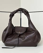 Colestore Fendi Spy Leather Dark Brown 48x20x22cm - 1