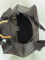 Colestore Fendi Spy Leather Dark Brown 48x20x22cm - 5